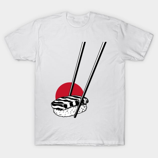 Sushi Piece T-Shirt by Mako Design 